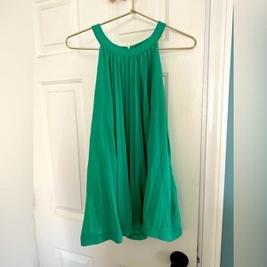 Beautiful Green Flowy Halter style Top